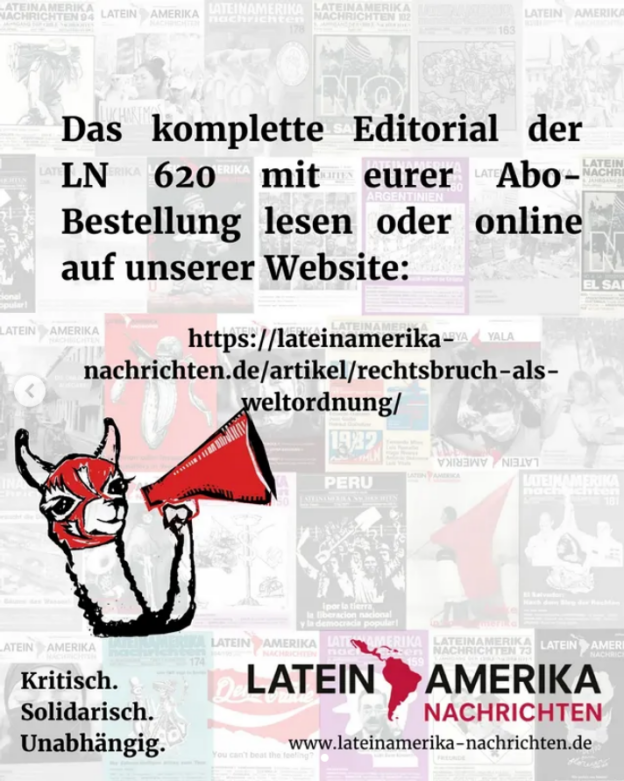 Lateinamerika Nachrichten abonnieren